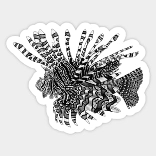 Lionfish Sticker